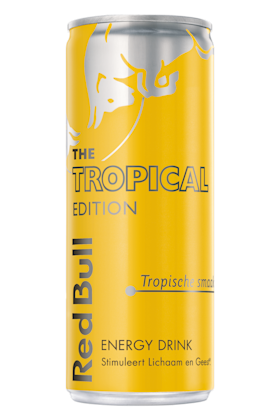 Energy drink tropisch fruit