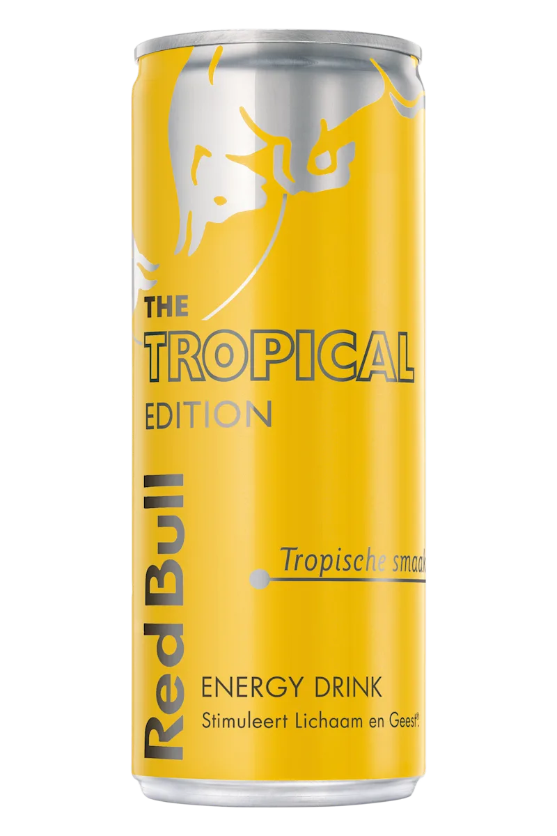 Red Bull Energy drink tropisch fruit