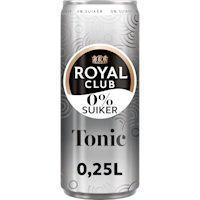 Royal Club Tonic 0% suiker
