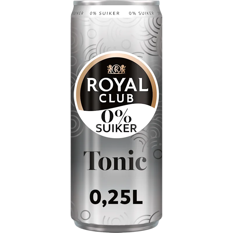 Royal Club Tonic 0% suiker 4-pack