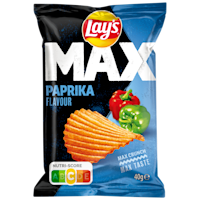 Lays Max Ribbel Chips Paprika