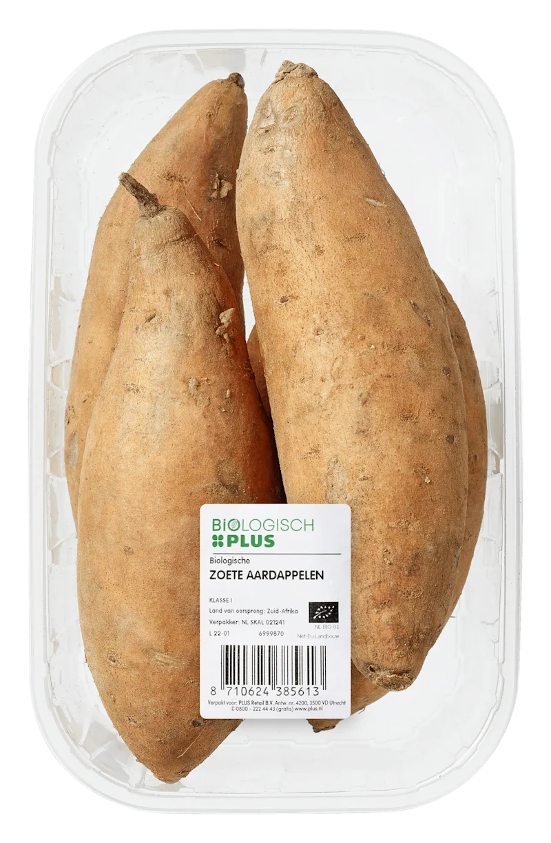 Biologisch PLUS Zoete aardappel