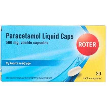 Paracetamol 500mg liquid caps