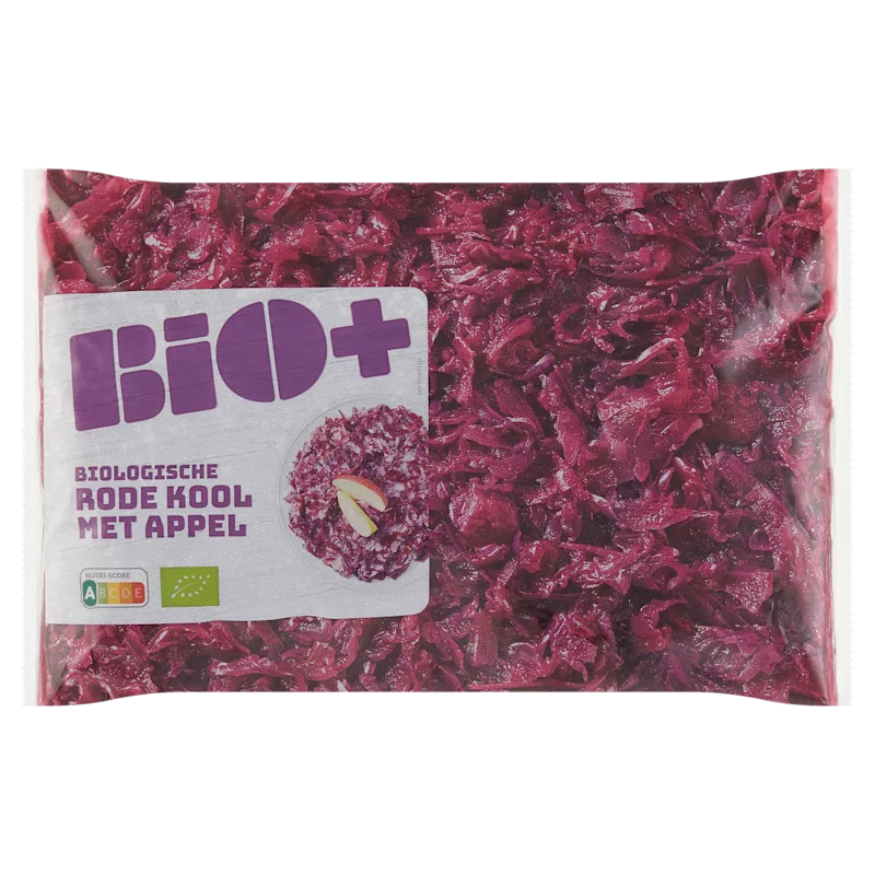 BIO+ Rode kool met appeltjes biologisch