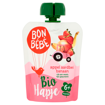 Bio 6+ Appel Aardbei