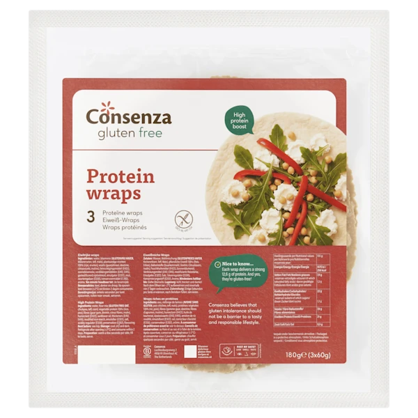 Consenza GV Proteine wraps