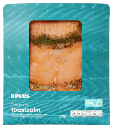 Gerookte toastzalm