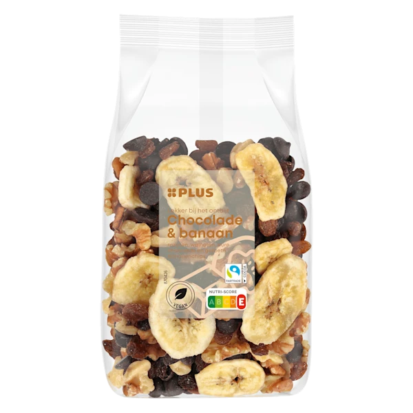PLUS Ontbijtverrijker choco banaan mix
