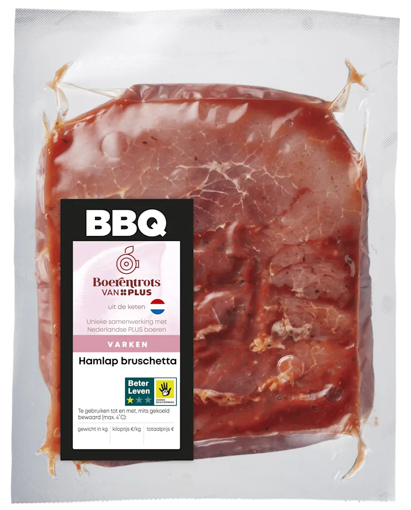 PLUS Boerentrots Hamlap Bruschetta