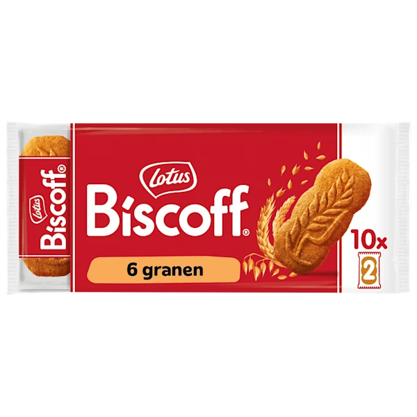 Lotus Biscoff speculoos koek 6 granen