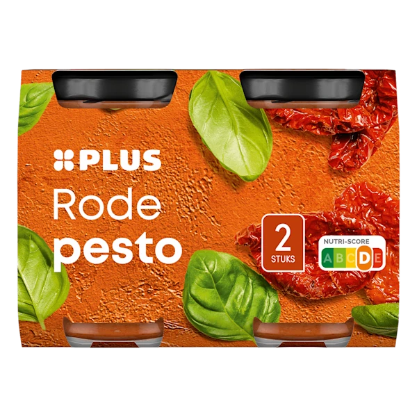 PLUS Pesto Rood duopak