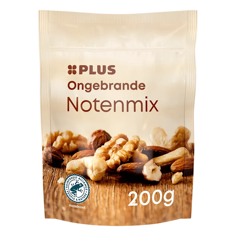 PLUS Notenmix ongebrand ongezouten