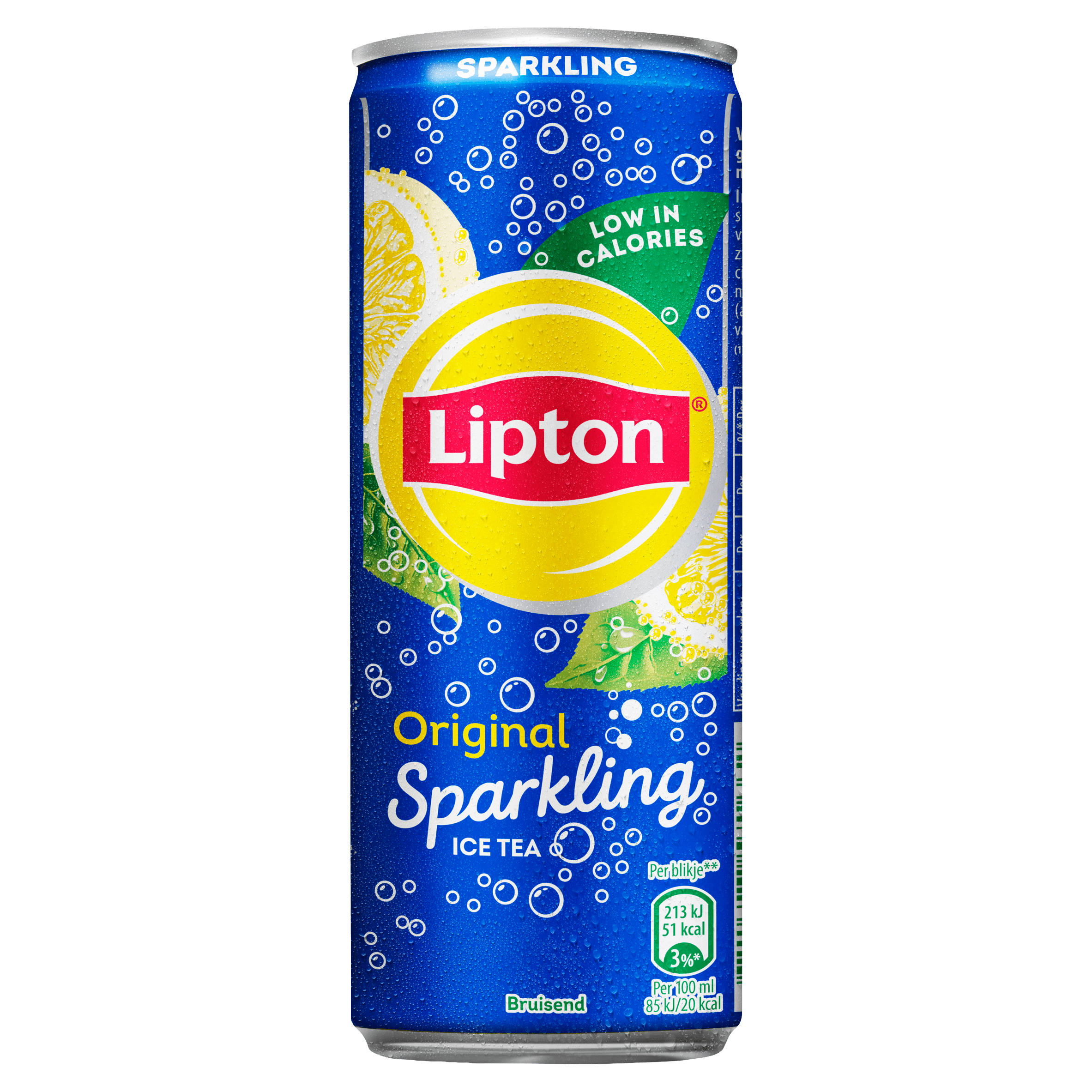 Lipton Ice Tea Sparkling Per Blik 250 Ml