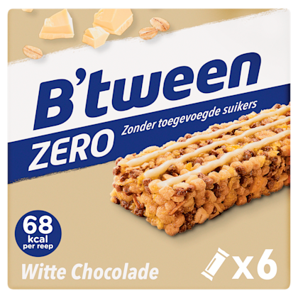 Mueslireep Zero Witte Chocolade