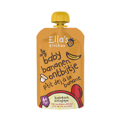 Ella's Kitchen Baby ontbijtje banaan 6m+