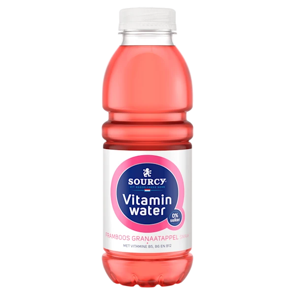 Sourcy Vitaminwater framboos/gran gekoeld