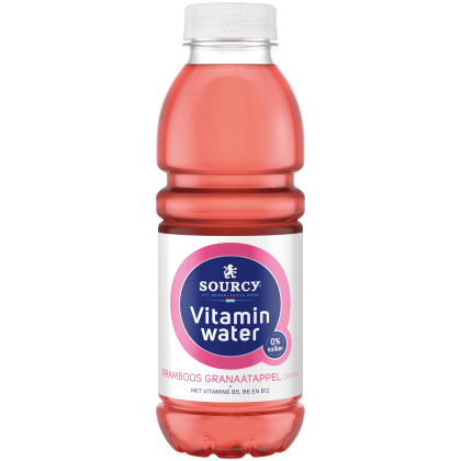 Vitaminwater framboos granaatappel