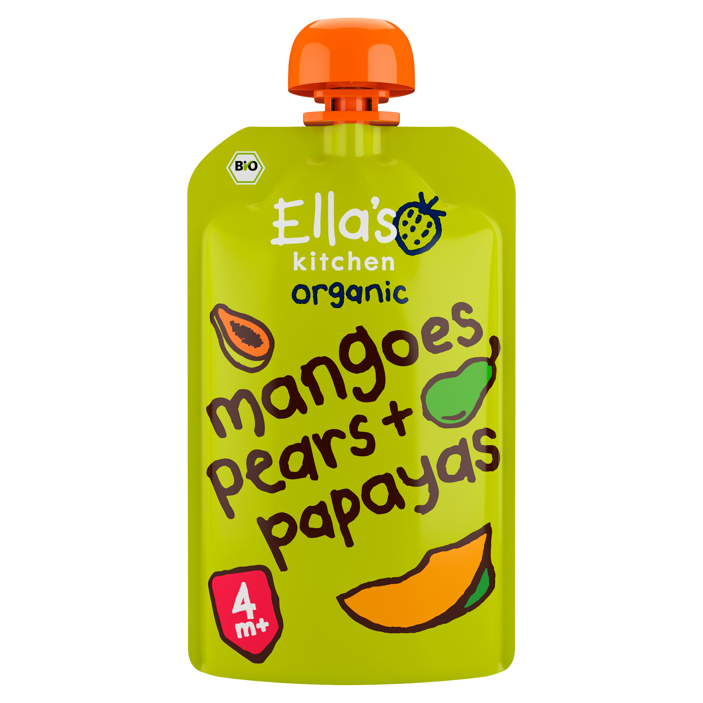 Ella's Kitchen 4+ Mangoes pears papayas Per Stazak 120 g