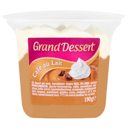 Ehrmann Grand dessert cafe au lait