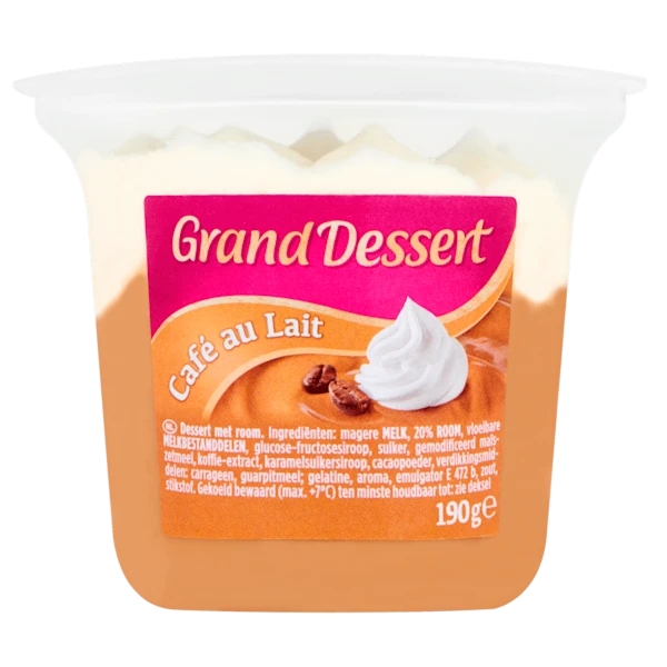 Ehrmann Grand dessert cafe au lait