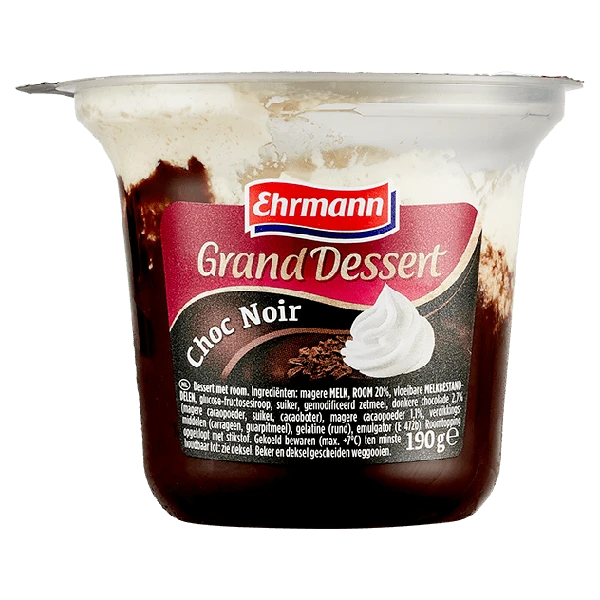 Ehrmann Grand dessert choc noir