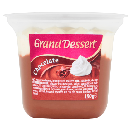 Grand dessert chocolade