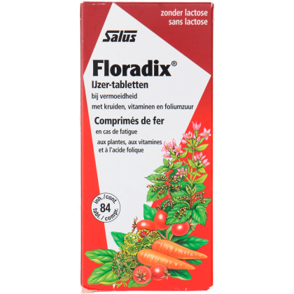 Floradix ijzer tabletten