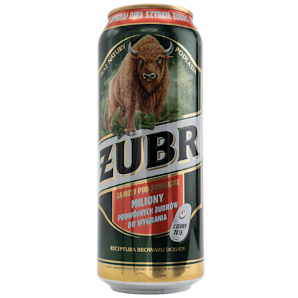 Zubr Bier 0.5l - PLUS