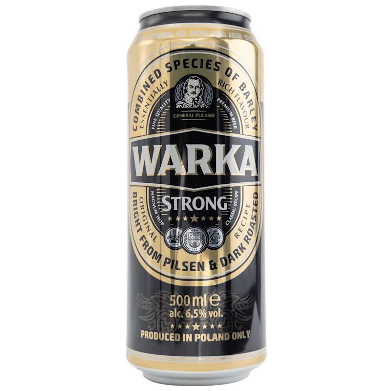 Warka Strong beer