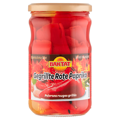 Gegrilde paprika