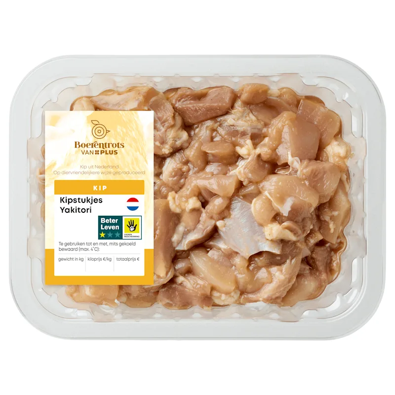PLUS Boerentrots Kipstukjes Yakitori