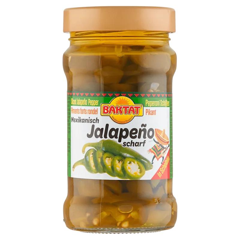 Baktat Jalapeñopepers pikant