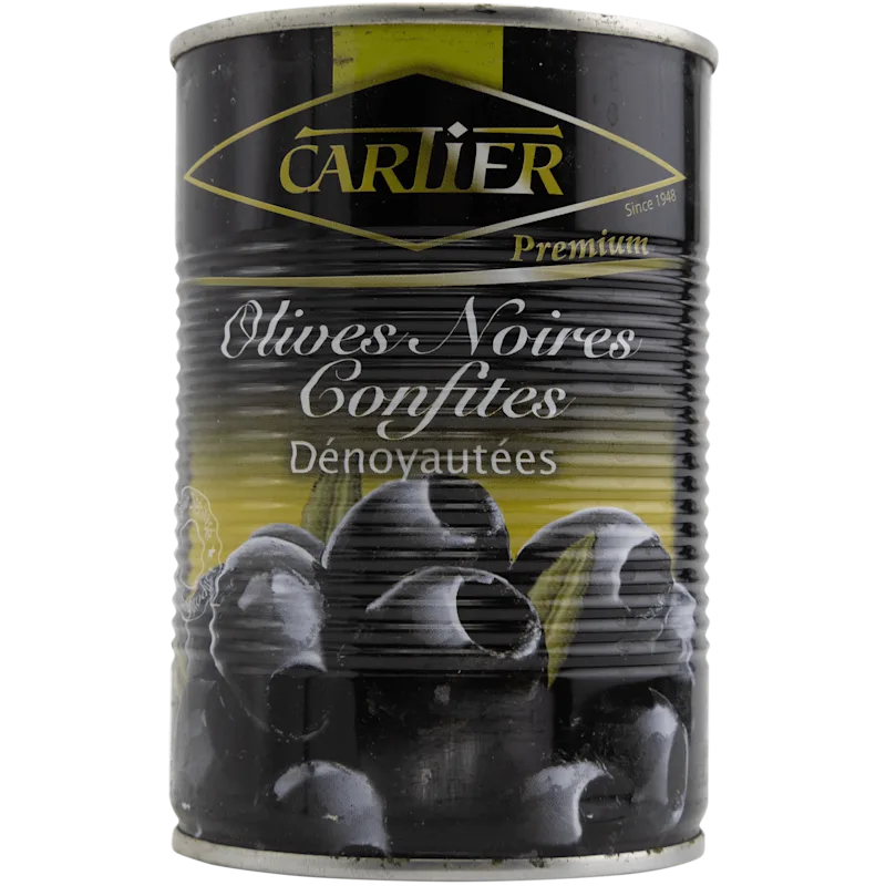 Cartier Zwarte olijven zonder pit