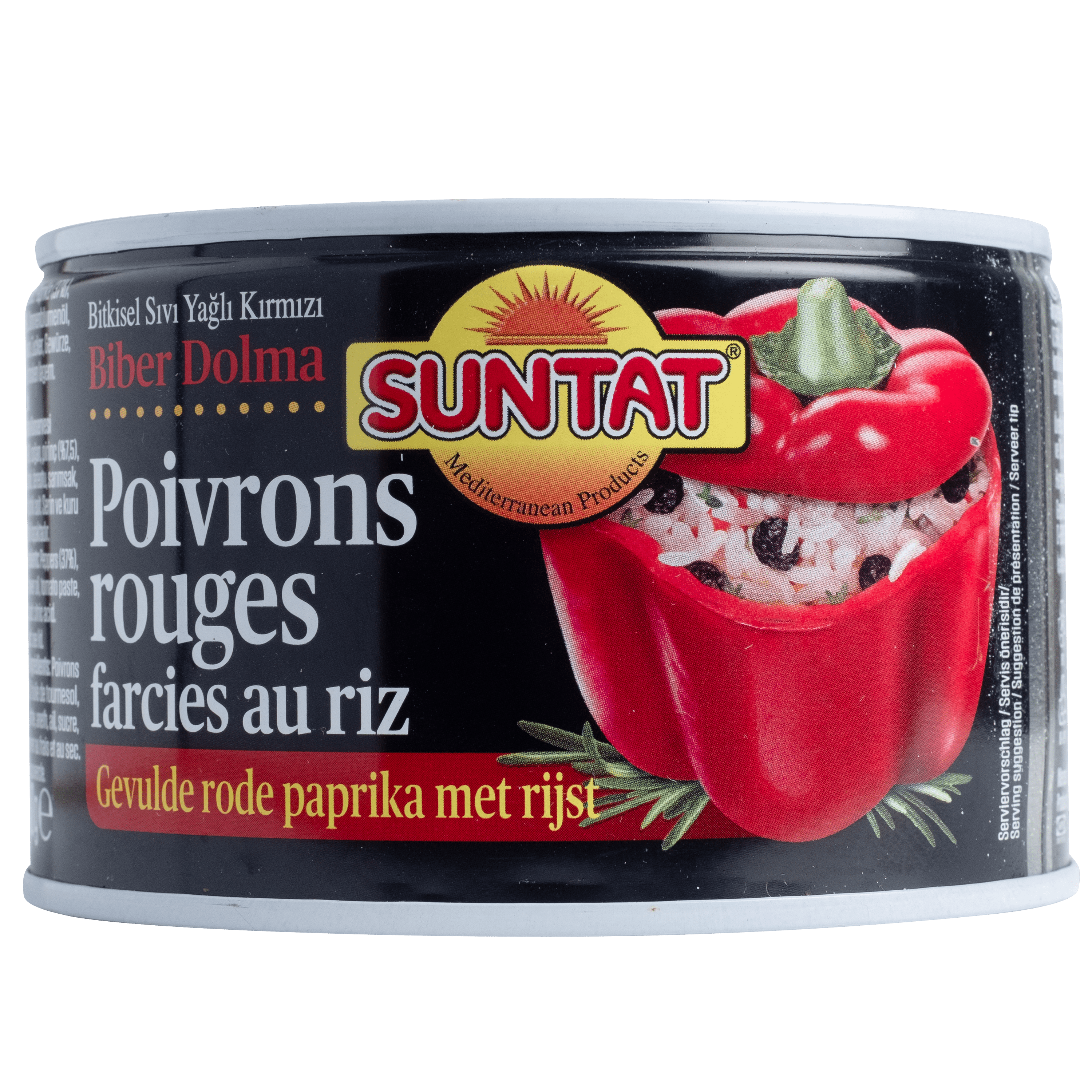Suntat Gevulde paprika rood Per Blik 400 g