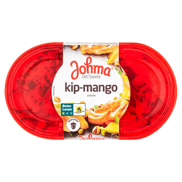 Johma Kip-mango pistachenootjessalade
