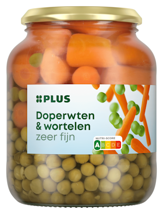 Doperwten en wortelen