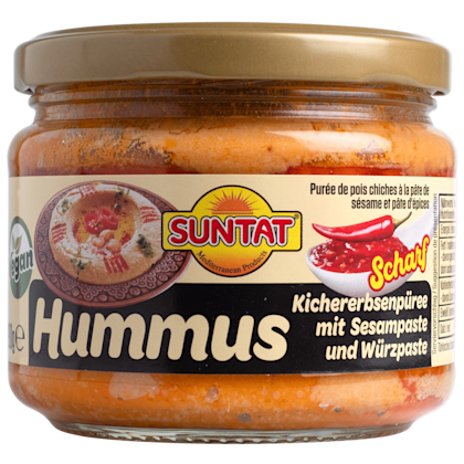 Hummus met sambal (pikant)