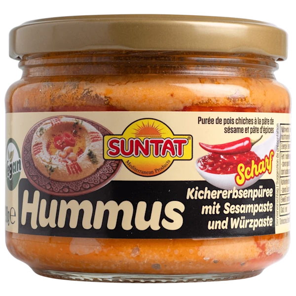 Suntat Hummus met sambal (pikant)