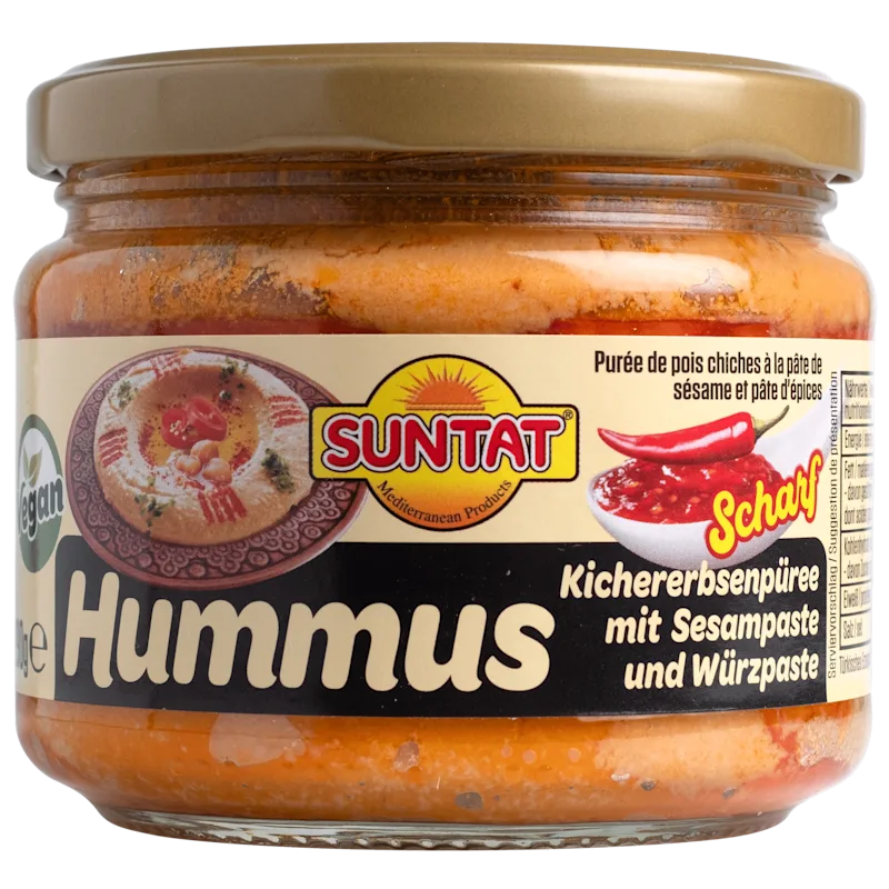 Suntat Hummus met sambal (pikant)