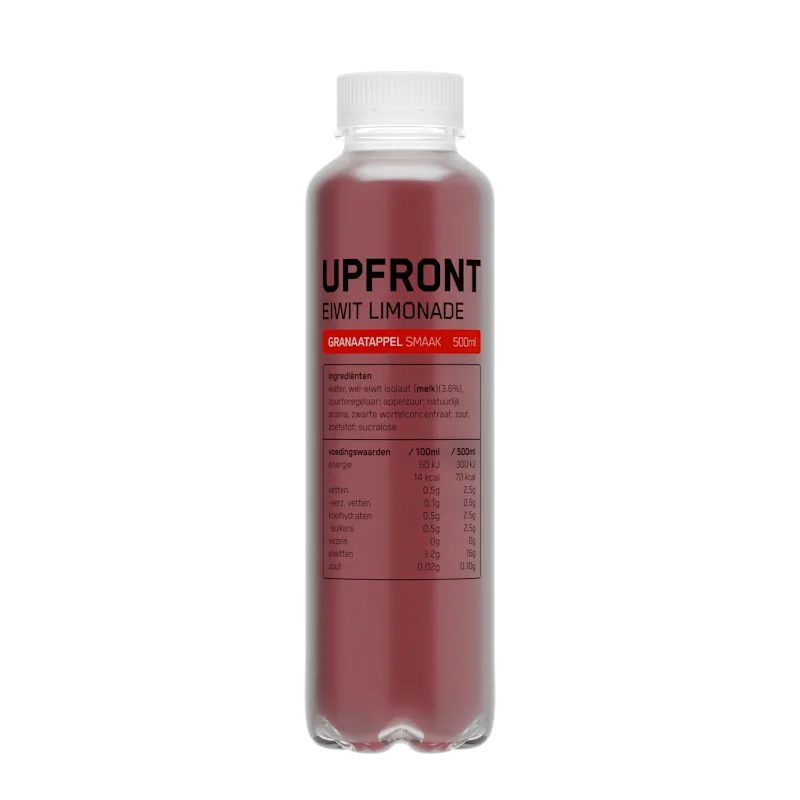 Upfront Eiwitlimonade Granaatappel