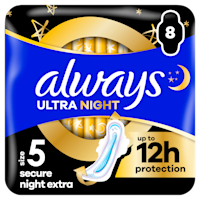 Always Maandverband ultra secure night extra