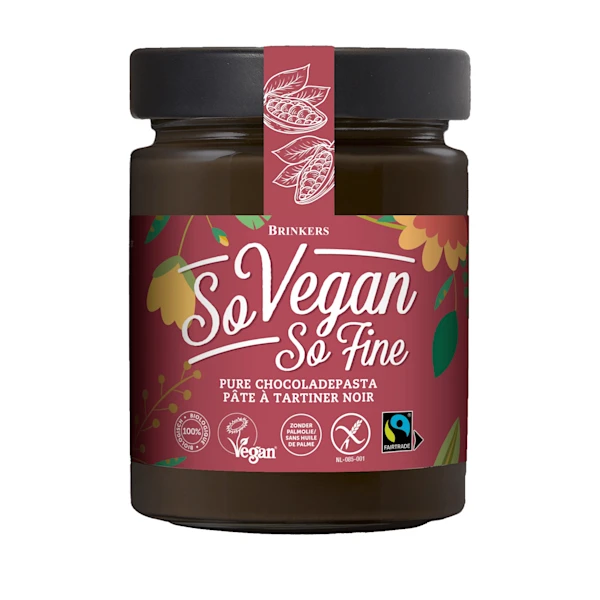 So Vegan So Fine Chocoladepasta puur bio