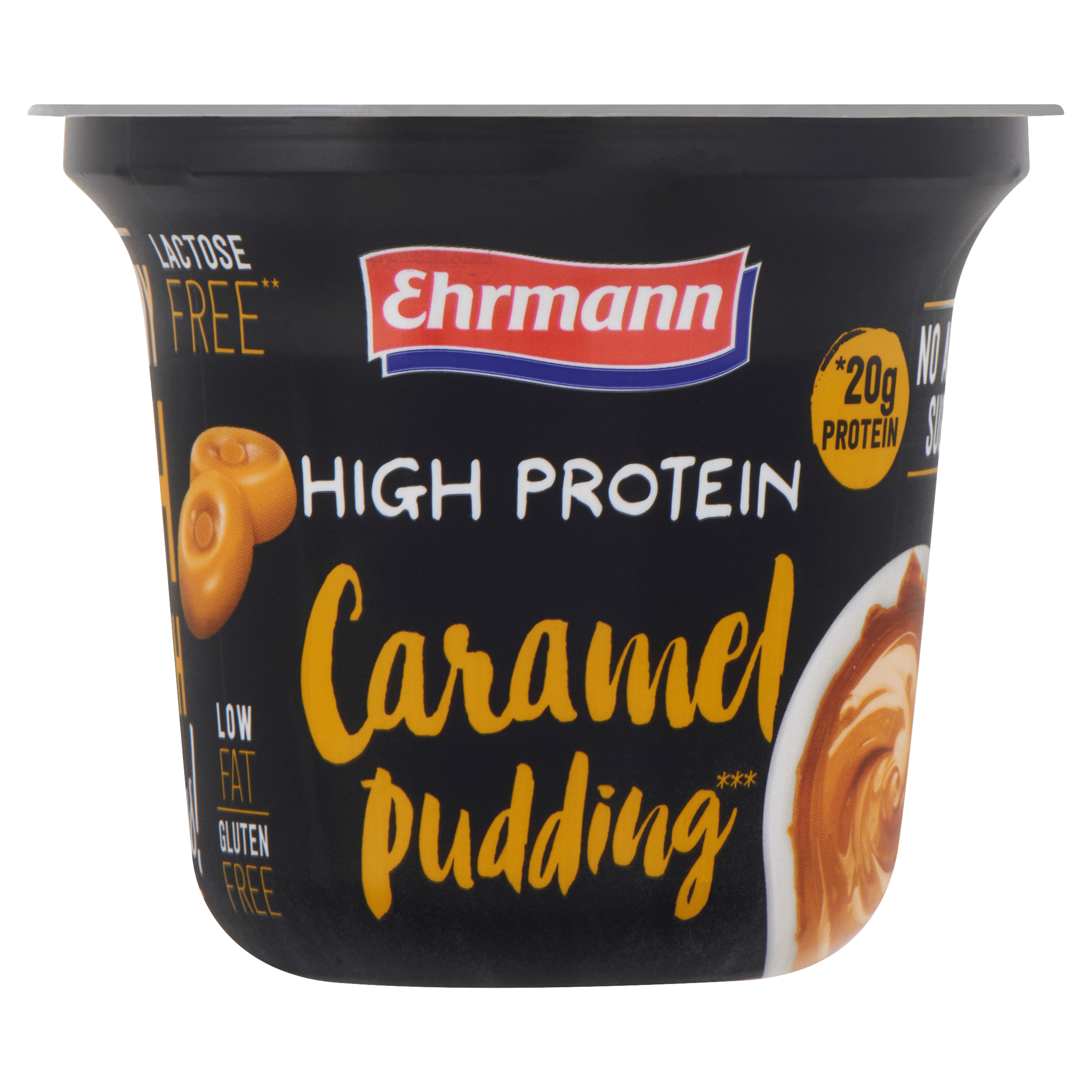 Ehrmann High protein pudding karamel Per Beker 200 g