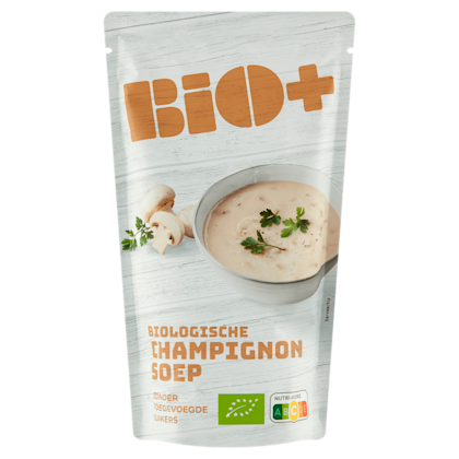 BIO+ Champignonsoep