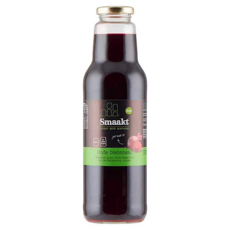 Smaakt Rodebietensap bio
