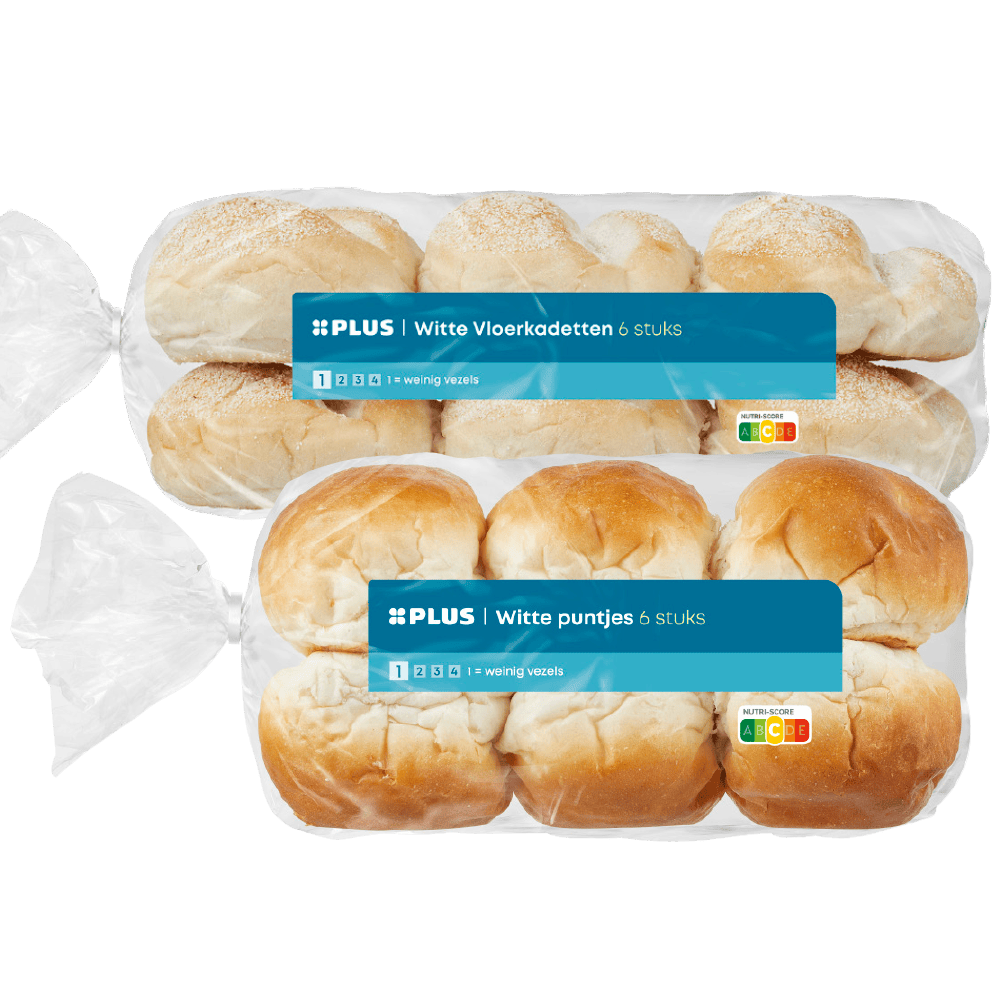 PLUS Vloerkadetten en witte puntjes