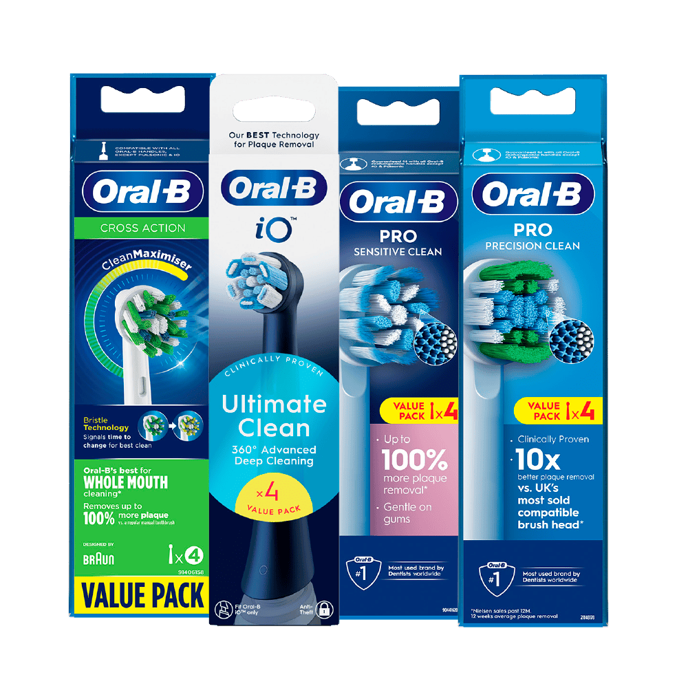 Alle Oral-B Elektrisch poetsen opzetborstels 4-packs