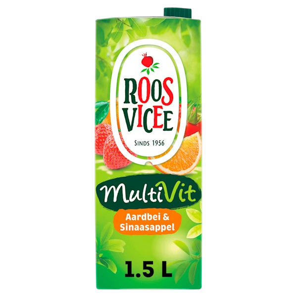 Roosvicee Multivit aardbei sinaasappel
