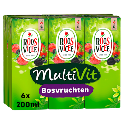 Multivit bosvruchten 6-pack