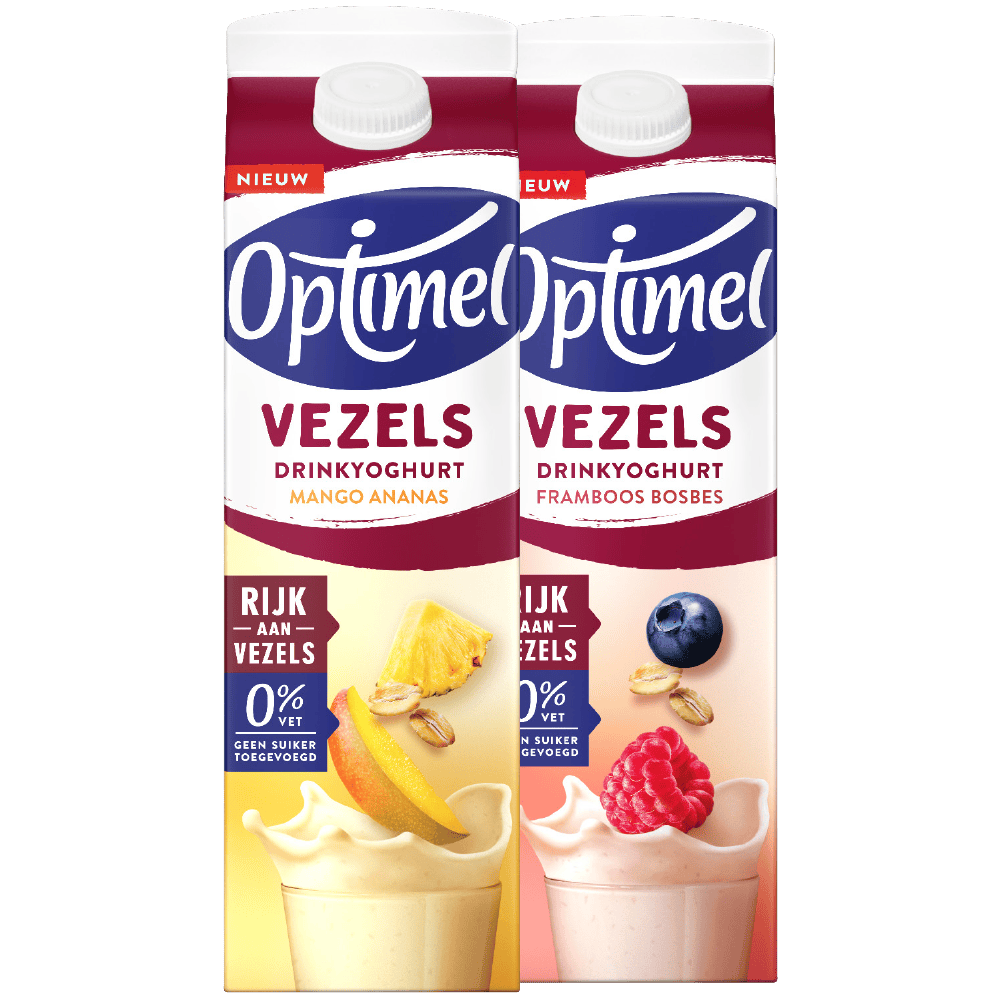 Optimel Vezels drinkyoghurt